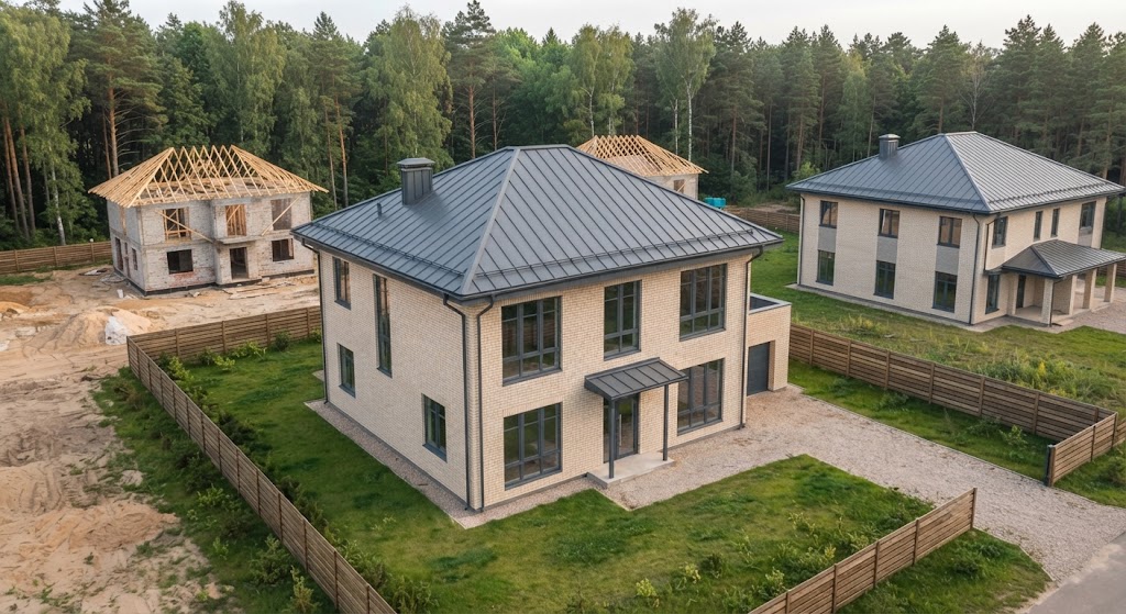 Окна REHAU — кирпичный дом, фото 2