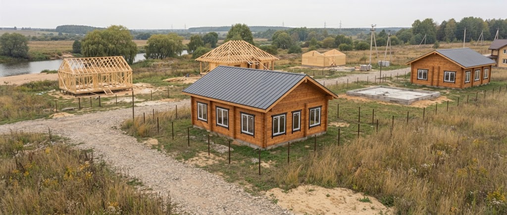 Окна REHAU — дом из бруса, фото 4